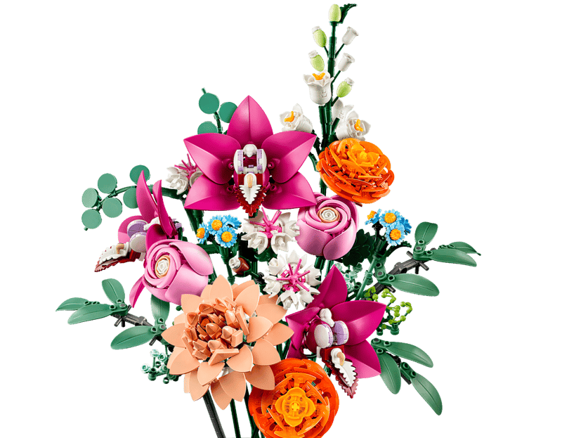 Joli bouquet de fleurs roses