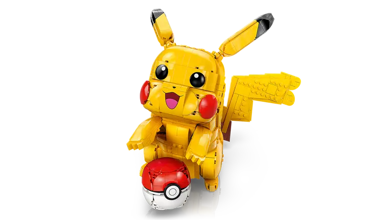 Pikachu und Pokéball
