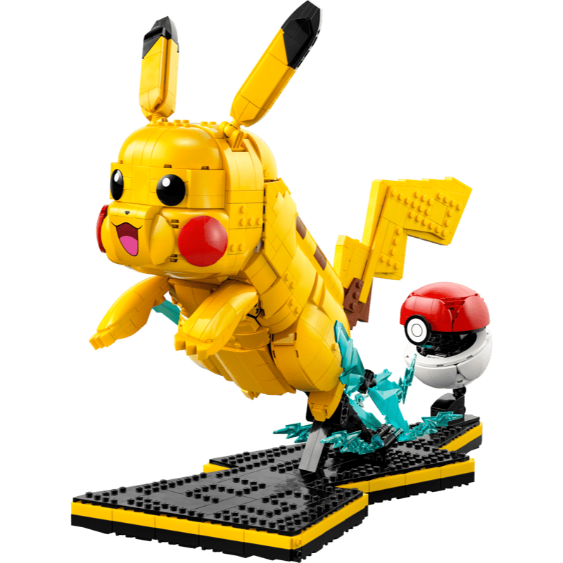 Pikachu und Pokéball