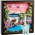 Japanese Cherry Blossom Landscape
